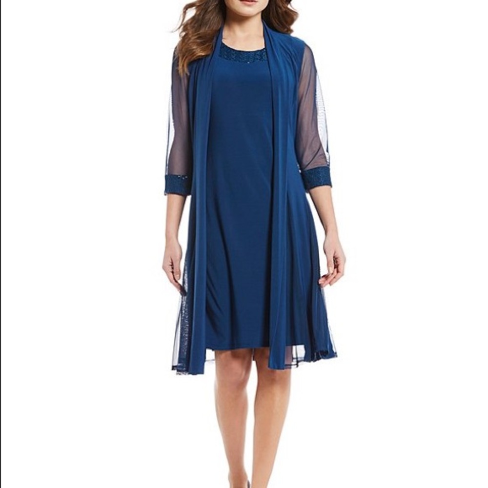 R&M Richards Shift Dress & Jacket